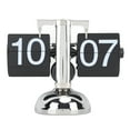 thumbnail image 2 of Horloge à Piles à Clapet, Acier Inoxydable, Horloge Rétro Numérique Réglable Facile à Lire, Design Minimaliste pour la Déco et la Collection, 2 of 8
