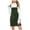 Fall New#Green, variant on qolati Fall Dresses for Women 2024 Cute Corduroy Overall Bib Dress Pinafore Suspender Dress Skirt Jumper
