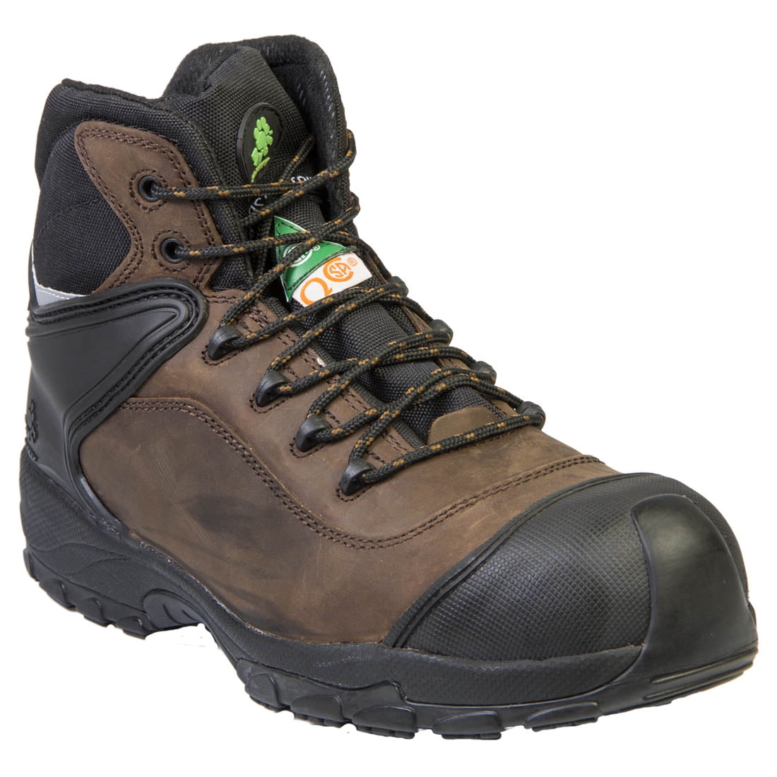 Men's Dawgs 6-inch Ultralite Comfort Pro Safety Boots Black Size 14