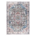 thumbnail image 5 of JONATHAN Y 5 x 8 Area Rug, Maras Vintage Medallion - Gray/Red/Turquoise, RES102A-5, 5 of 8
