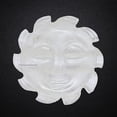 thumbnail image 2 of Clear Quartz Crystal Sun Face Carving, 2 of 5