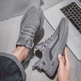 thumbnail image 2 of Mens Shoes,Athletic Sneakers for Running Training And Casual Everyday Wear With Lightweight Breathable Comfort Design,Shoes for Men,Grey,10.5, 2 of 8