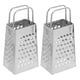 thumbnail image 3 of 2pcs Mini Cheese Grater Stainless Steel Small Box Graters Lemon Zester Professional Box Grater with 4 Sides for Kitchen Slicer Vegetable Carrot Potato, 3 of 3