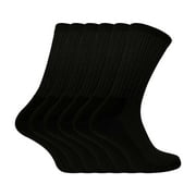 Sock Snob - 6 Pack Bamboo Organic Cotton Running Sport Socks for Men & Ladies