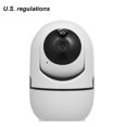 thumbnail image 1 of Smart Camera 1080P 360 Degrees Camera HD WiFi Wireless Pet Baby Camcorder, enchufe de EE. UU., Blanco, cámara Kearding AF000084-05B, 1 of 7