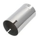 thumbnail image 1 of Tubo recto de entrada de 3.5" Unique Bargains T304 Acero inoxidable Tubo de escape Tubo de 6" de longitud Doble cortado Pulido de superficie Tono plateado, 1 of 7