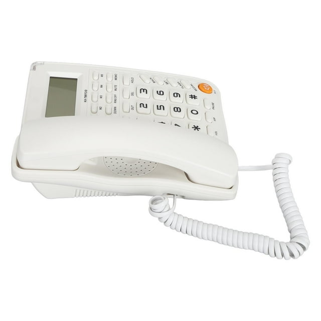Teléfono De Botón Grande Para Personas Mayores, Teléfono De Escritorio Con Pantalla HD De 16 Bits, Teléfonos Fijos Para La Oficina Del Hotel En Casa