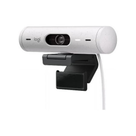 UPC: 0097855179319 | Logitech Brio 500 Full HD Webcam with Auto Light Correction Show Mode  Dual Noise Reduction Mics  Webcam Privacy Cover  Works with Microsoft Teams  Google Meet  Zoom  USB-C Cable – Off White