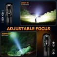 Le Flashlight LED Flashlight 2 Pack, Small Flashlights Powerful High Lumens 5 Modes ...