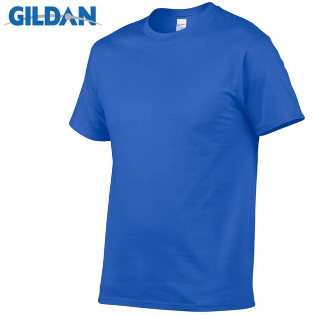 REDHOTYPE T-Shirt d'Été pour Hommes 100 % Coton Manches Courtes Col Rond Confortable Tops Unis