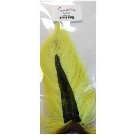 Bucktail Worm - Cascade Crest Bucktail, Black