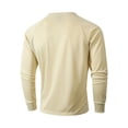 thumbnail image 4 of Men Fall Clothes,Workout Shirts for Men Breathable Raglan Long Sleeve Athletic Tee Tops Lightweight Crew Neck T Shirts, 4 of 8