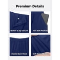thumbnail image 2 of Gleelist Women's Plus Size Dress Pants High Waist Wide Leg Work Pants Flowy Business Casual Palazzo Slacks Trousers with Pockets(XL-5XL), 2 of 6