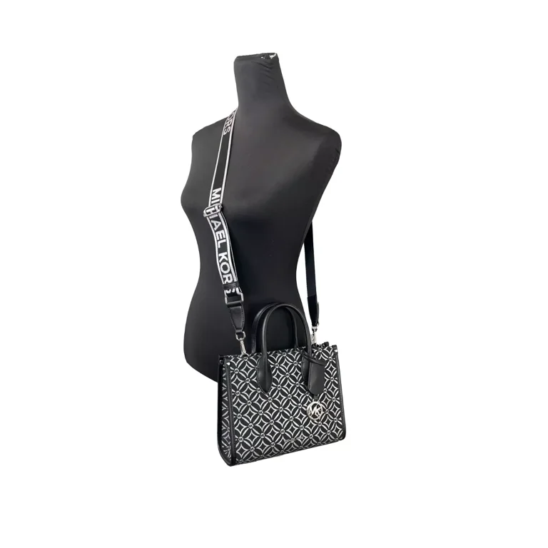 ニ*ね様 MICHAEL KORS MIRELLA 黒 トートバッグ Michael Kors Outlet Mirella Medium Pebbled Leather Tote Bag