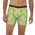 thumbnail image 2 of Men'S Boxer Briefs, Cute Cantaloupe A Soft And Breathable Mens Underwear Boxer Briefs With Widen Waist, 2 of 2