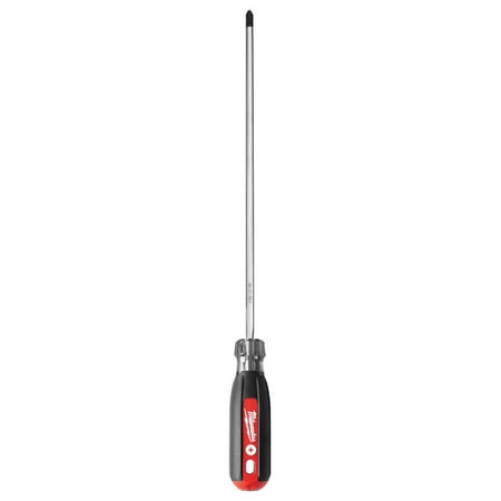 UPC: 0045242521548 | Milwaukee #2 x 10 in. L Phillips Cushion Grip Screwdriver 1 pc.