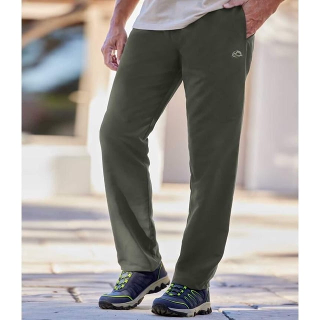 Atlas For Men - Pantalón de Chándal para Hombre (Marrón Caqui)