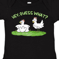 thumbnail image 4 of Inktastic Hey, Guess What? Chicken Butt Boys or Girls Baby Bodysuit, 4 of 5