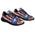 thumbnail image 6 of Boxer Christian Cross American Flag Us Shoes Women's Fashion Sneakers Tennis Running Shoes for Men Women Black Size 9, 6 of 7