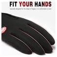 thumbnail image 4 of Cycling Gloves Touchscreen Waterproof Fleece Thermal Sports Gloves for Hiking, 4 of 8