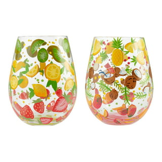 Lolita Coastal Shell 15oz Stemless Wine Glasses - Set of 2 – Indigo Pool  Patio BBQ