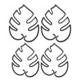 thumbnail image 2 of Cheers Support de Plante en Forme de Feuille de Monstera pour Croissance Verticale Installation Facile Support de Tige pour Plantes en Pot Intérieur Extérieur, 2 of 7