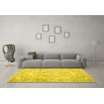 thumbnail image 3 of Ahgly Company Indoor Rectangle Persian Yellow Traditional Area Rugs, 4' x 6', 3 of 4