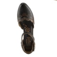 thumbnail image 4 of Spring Step L'Artiste Sayyes Mary Jane Heels | Baroque-Inspired Leather Pumps with Floral Embroidery, 4 of 9