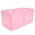 thumbnail image 1 of Minkissy 1 Ensemble de Petites Maisons pour Animaux pour Lapins Cage Faite de Résine au Style Simple, 1 of 6