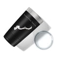 thumbnail image 5 of Lake Fort Smith Map Tumbler Travel Mug Insulated Laser Engraved Coffee Cup Arkansas 20 oz Black, 5 of 5