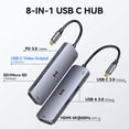 thumbnail image 3 of Adaptador HDMI USB C Hub Selore para MacBook Pro/Air 8 en 1 4K, 3 of 7