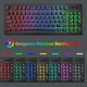 thumbnail image 2 of Combinación de teclado y ratón inalámbricos para juegos BlueFinger, 2 of 7