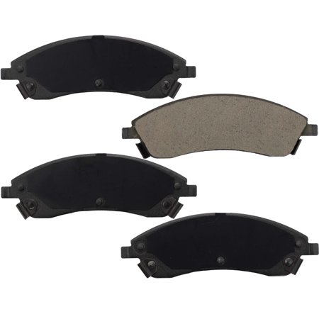 Gridiron Brakes Standard Semi-Metallic Brake Pads Front (4-Pad Set)