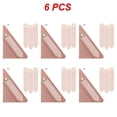 thumbnail image 1 of 2/4/6PCS Electronic Pen Case Light And Thin Portable Black Computer Office Stylus Case Small Paste Dark Gray Style B 6pcs, 1 of 6