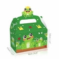 JarThenaAMCS 24Pcs Yellow Duck Paper Bags Rubber Duckies Treat Gift Bags With Handles Candy Goodie Bags For Baby Shower Birthday Party Supplies