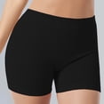 thumbnail image 3 of idosla Women Workout Booty Shorts Impact Scrunch Lifting Biker Gym Hot Shorts Spandex for Yoga Running (Black, M), 3 of 8