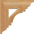 thumbnail image 3 of Ekena Millwork 4"W x 16"D x 16"H Merced Traditional Rough Sawn Bracket, Western Red Cedar, 3 of 4
