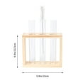 thumbnail image 2 of AURARMLET 1Pack Clear Test Tubes Vase for Wall Hanging and Flower Bud Vase, 2 of 8