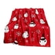 thumbnail image 2 of Christmas Blanket Snowman Snowflake Print Soft And Warm Nap Blanket For Sofa Bed Camping Festival, 2 of 6