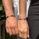 thumbnail image 4 of Pulsera infinita ajustable trenzada en cera simple, 4 of 5