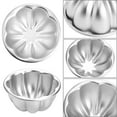thumbnail image 6 of 6pcs Egg Tart Molds Aluminum Alloy Pudding Jelly Molds Reusable Non-stick Cake Tartlets Cupcake Flower Shape Mould Baking Tools (6pcs), 6 of 7