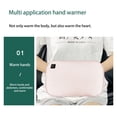 thumbnail image 5 of Iumwxz USB Graphene Heating Hand Warmer Bag, Portable Rechargeable Hand Warmers for Men and Women with Large Heating Area, Fast 3 Second Warm Up, 24 Hour Constant Temperature, Ideal Holiday Gift, 5 of 7