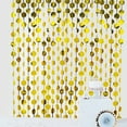 thumbnail image 2 of Balsa Circle Metallic Gold Round 6 feet Foil Tassels Fringe Backdrop Curtains Party Events, 2 of 8