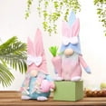 thumbnail image 1 of Fiudx Decoración de Enano de Pascua, Adorable Muñeco Multicolor Sin Rostro, de Lana, Suave y Cómoda, Adorno Primaveral para El Hogar, Ideal para Exhibir En La Mesa, 30 X 15 X 10 Cm., 1 of 7