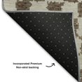 thumbnail image 5 of Addison Rugs Mayfield Premium Machine Washable Transitional Geometric Brown Rectangle Rug, 10' x 14', 5 of 7