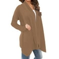 thumbnail image 6 of Women's Airy Knit Cardigan Long Sleeve Loose Fit Duster Sweater Soft Layering Piece for Office Casual Wear 2025 Fashion, 6 of 7