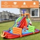 thumbnail image 4 of Tobogán Acuático Inflable Costway para Niños Casa Inflable 6 en 1 Forma de Barco de Piratas con Tobogán Pared para Escalar Piscina 460 x 310 x 290 cm, 4 of 9