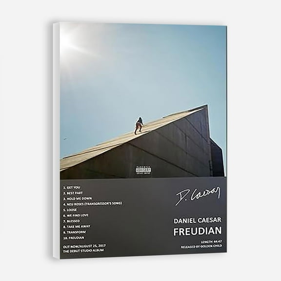 Daniel Caesar Album Cover Canvas Poster, Bedroom Decor Landscape Office Room Gift