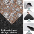 thumbnail image 3 of Cute Hedgehog Mushroom Leaves Pattern Kitchen Rugs Sets Of 3,Kitchen Runner Rugs Non Skid Washable,Decorative Kitchen Floor Mats for Kitchen,Sink,Laundry,17"x30"+ 17"x47" + 17"x59", 3 of 6