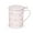 Pink, variant on Pinky Up Annette Knit Ceramic Tea Mug and Infuser, Tea Cup, White, 12oz